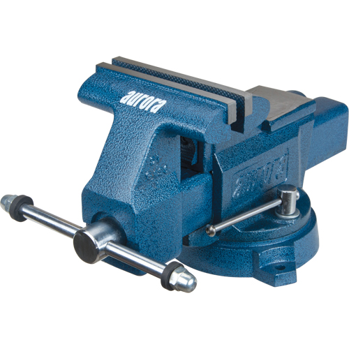 Utility Workshop Vise, 6" Jaw Width, 3-4/10" Throat Depth Dufferin Supply
