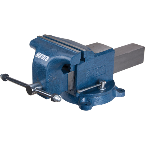 Heavy-Duty Bench Vise, 8" Jaw Width Dufferin Supply