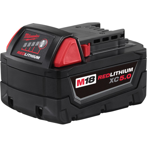 M18 Redlithium XC5.0 Extended Capacity Battery Pack, Lithium-Ion, 18 V, 5 A Dufferin Supply