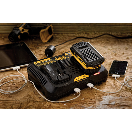 Max Jobsite Charging Station, 12 V/20 V, Lithium-Ion Dufferin Supply