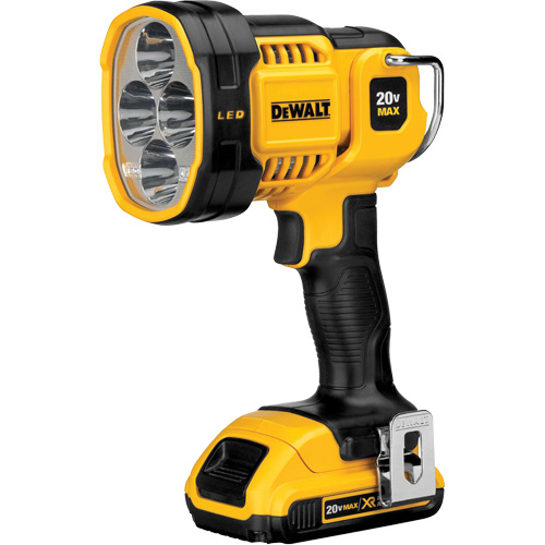 Projecteur &agrave; del pour chantier, DEL, 1000 Lumens, Piles Rechargeable Dufferin Supply