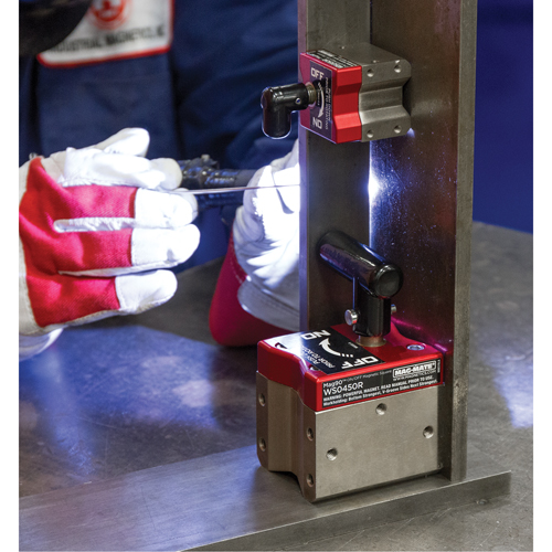 Mag90 On/Off Magnetic Squares, 3" L x 2-1/2" W x 4-5/8" H, 450 lbs. Dufferin Supply