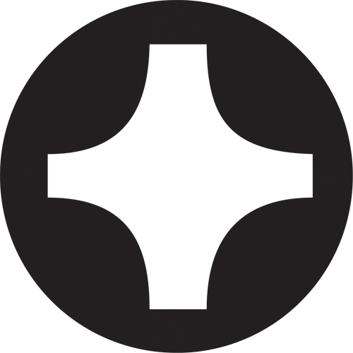 Sixpac Plus Multi-Bit Screwdriver -Replacement Bit, Phillips, 2, 1/4" Drive Dufferin Supply