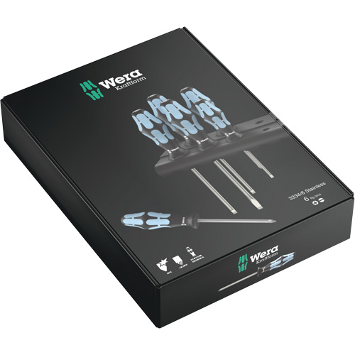 3334/6 Screwdriver Set , 6 Pcs. Dufferin Supply