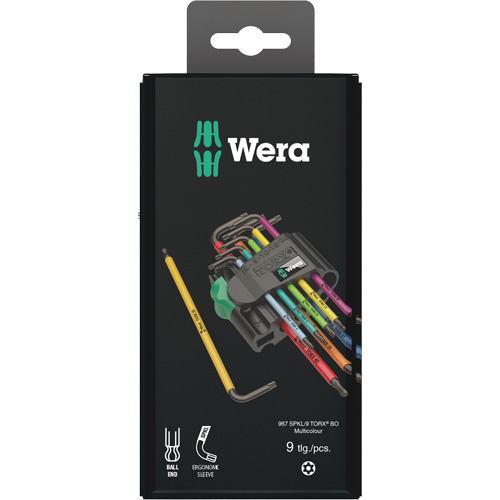 L-Key Set, 9 Pcs., Torx&reg; Dufferin Supply
