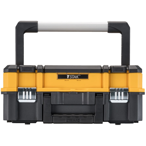 Coffre &agrave; outils avec poign&eacute;e longue TSTAK I, 17-1/4" x 13" x 6-3/8", Noir Dufferin Supply