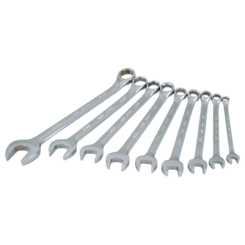 Jeu de cl&eacute;s, Combinaison, 9 morceaux, M&eacute;trique Dufferin Supply
