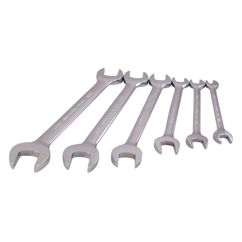 Wrench Set, Open-Ended, 6 Pieces, Metric Dufferin Supply