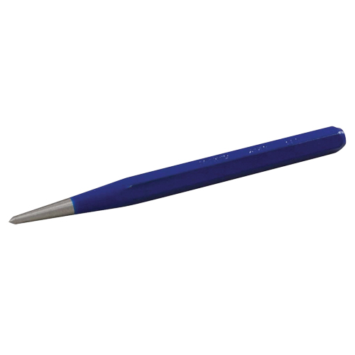 Center Punch, 3/32" Dia., 1/4" Stock Size, 4" L Dufferin Supply