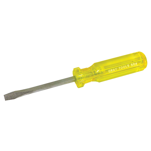 Tournevis fendu, 1/4", 8-1/4" lo, Prise Plastique Dufferin Supply