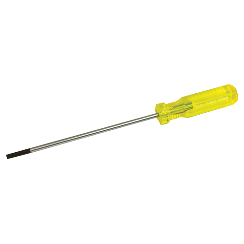 Tournevis &agrave; fente d'&eacute;lectricien, Tige de 3/16", Ronde, 9-1/2" lo, Prise en Plastique Dufferin Supply