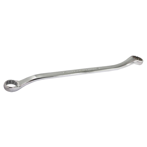Box Wrench, 12 Point, 13/16" x 7/8", 15° Offset, Chrome Finish Dufferin Supply
