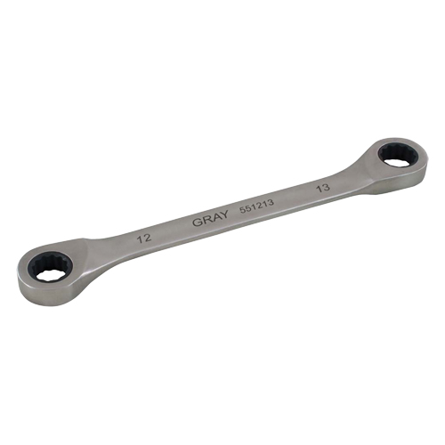 Cl&eacute; &agrave; cliquet polygonale double pour engrenage, 12 pans, 8 mm x 9 mm, Fini Ordinaire Dufferin Supply
