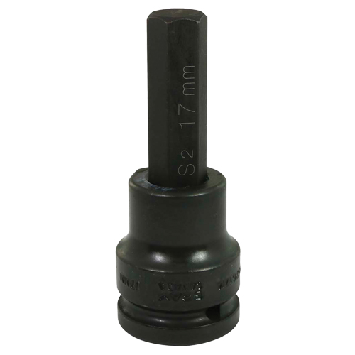 Bit Socket, Hex, 17 mm x 108 mm L, 3/4" Drive Dufferin Supply