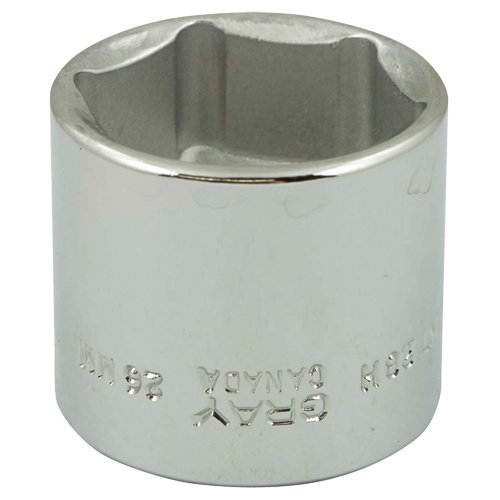 Douille, 15 mm, Prise 3/8", 6 pans Dufferin Supply