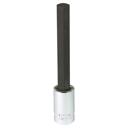 Extra Long Bit  Socket, 10 mm x 4" L, 3/8" Drive Dufferin Supply