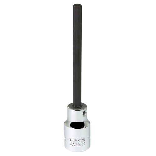 Bit Socket, 5 mm x 3-7/8" L, 3/8" Drive Dufferin Supply