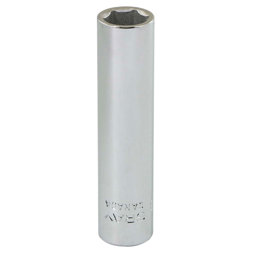 Socket, 8 mm, 1/4" Drive, 6 Points Dufferin Supply