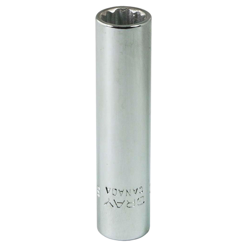 Socket, 5/16", 1/4" Drive, 12 Points Dufferin Supply
