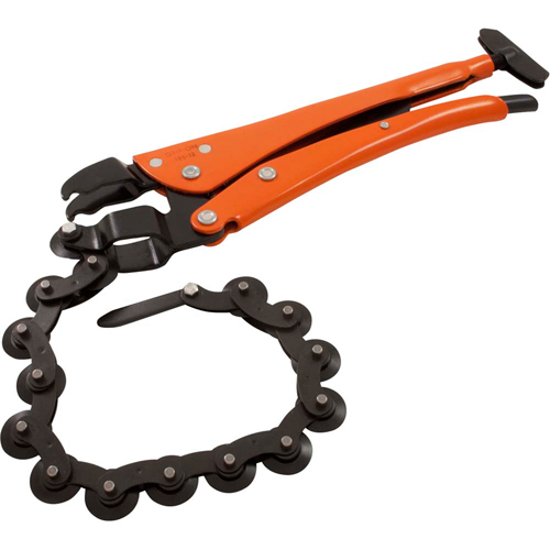 Locking Chain Pipe Cutter Pliers, 12-1/2" Length, Omnium Grip Dufferin Supply