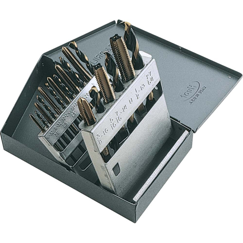 Tap & Drill Set, 18 Pieces Dufferin Supply