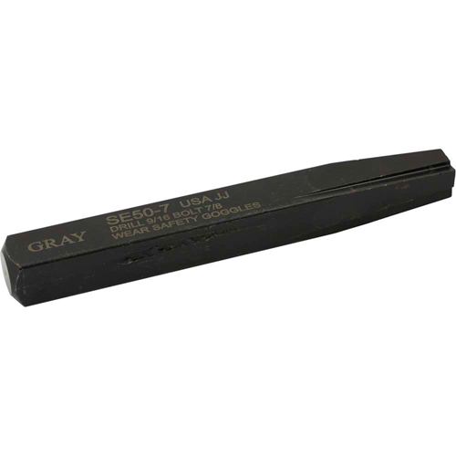 Straight Type Screw Extractor, 7, For Screw Size 7/8", Carbide Dufferin Supply