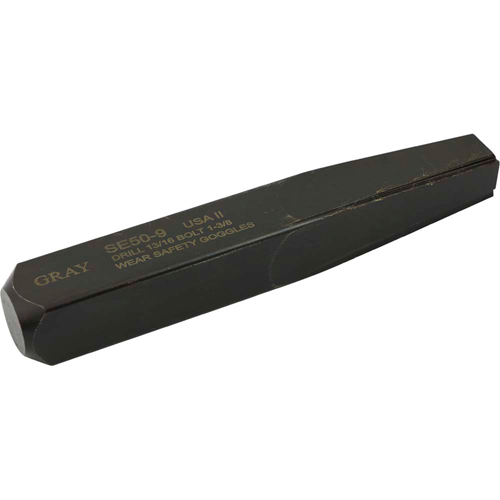 Straight Type Screw Extractor, 9, For Screw Size 1-1/4", Carbide Dufferin Supply