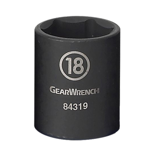 Socket, Impact, 11 mm, 3/8" Drive, 6 Points Dufferin Supply
