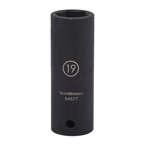 Socket, Impact, 22 mm, 1/2" Drive, 6 Points, Deep Dufferin Supply