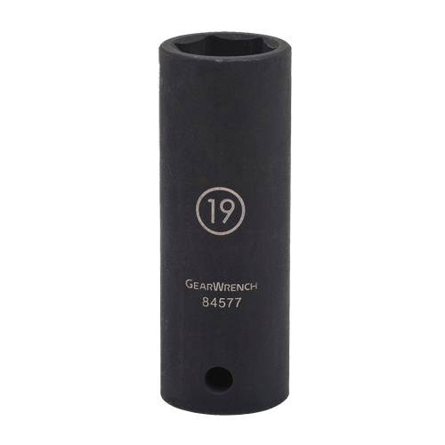 Socket, Impact, 26 mm, 1/2" Drive, 6 Points, Deep Dufferin Supply