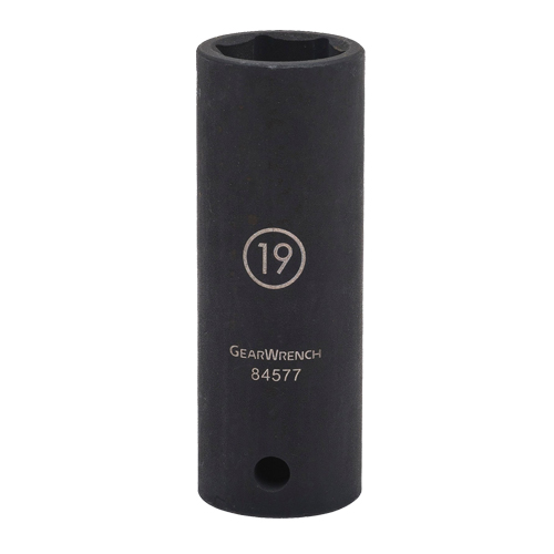 Socket, Impact, 30 mm, 1/2" Drive, 6 Points, Deep Dufferin Supply