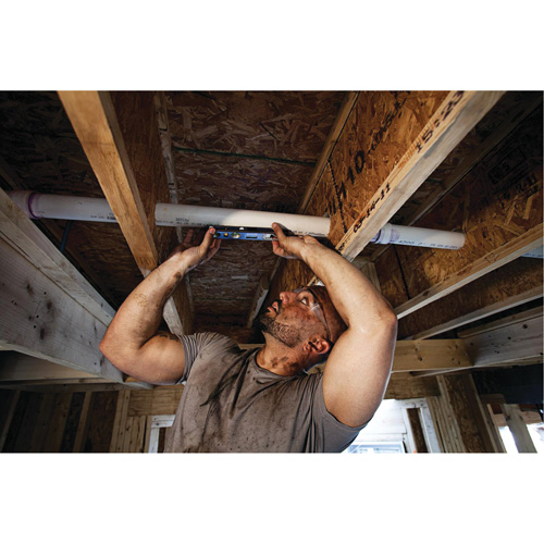 250 Series Heavy-Duty Torpedo Level, 9" L, Aluminum, 4 Vials, Magnetic Dufferin Supply