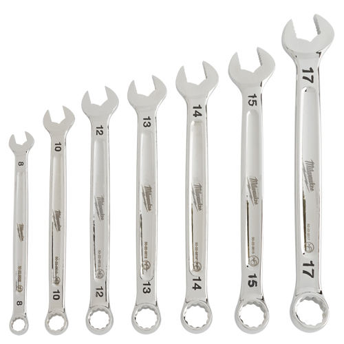 Jeu de cl&eacute;s mixtes, Combinaison, 7 morceaux, M&eacute;trique Dufferin Supply