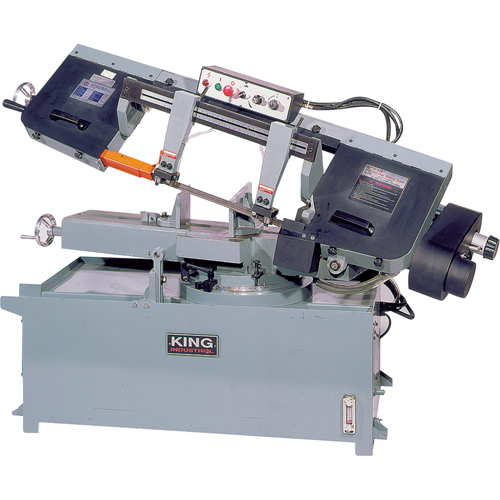 Metal Cutting Swivel Band Saws, Horizontal, Round 9" and  9" x 18" Rectangular Cutting Capacity Dufferin Supply