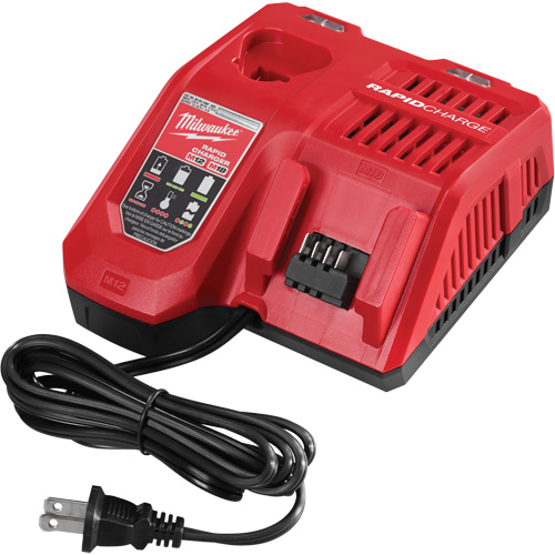 M18 & M12 Rapid Charger, 18 V, Lithium-Ion Dufferin Supply