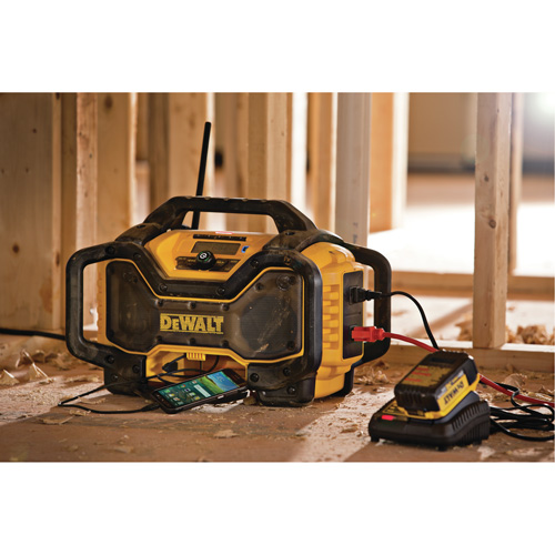 Jobsite Bluetooth Radio (Tool Only), Lithium-Ion, 60V Dufferin Supply