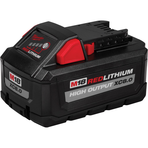 M18 Redlithium High Output XC8.0 Battery Pack, Lithium-Ion, 18 V, 8.0 Ah Dufferin Supply