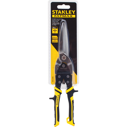 Cisailles longues Fatmax, Longueur de coupe de 3-9/50", Coupe Droit Dufferin Supply