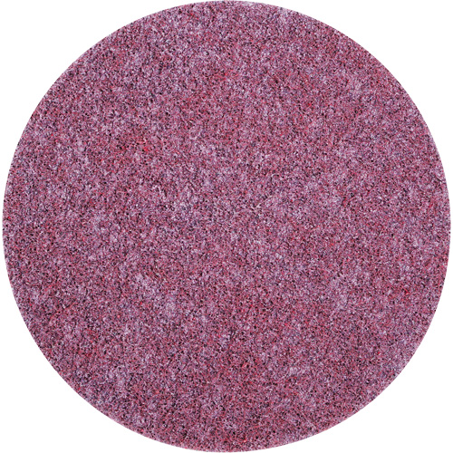 Disque de ponçage et de rectification l&eacute;ger Scotch-Brite Roloc, 3" dia., Grain Cors&eacute;, Oxyde d'aluminium Dufferin Supply
