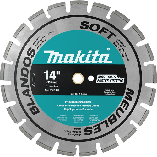 Soft Material Segmented Diamond Blade Dufferin Supply