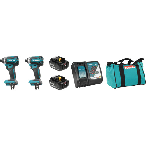 Ensemble de 2 outils avec moteur sans balai LXT, 18 V Dufferin Supply
