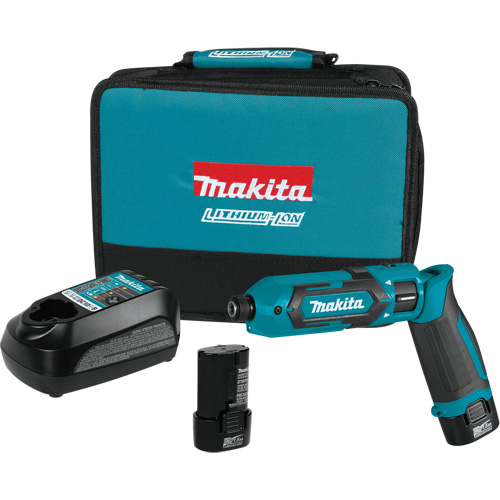 Trousse de tournevis &agrave; chocs, 1/4", 220 lb-po Couple max., 7,2 V, Lithium-ion Dufferin Supply