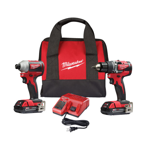 Trousse de 2 outils combin&eacute;s M18, Lithium-ion, 18 V Dufferin Supply
