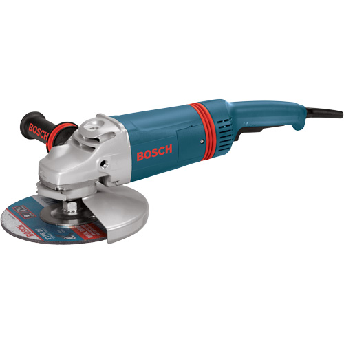 Large Angle Grinder with Rat Tail Handle, 9", 120 V, 15 A, 6000 RPM Dufferin Supply