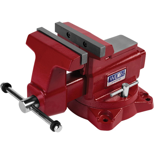 Utility HD Bench Vise, 6-1/2" Jaw Width, 4-1/4" Throat Depth Dufferin Supply