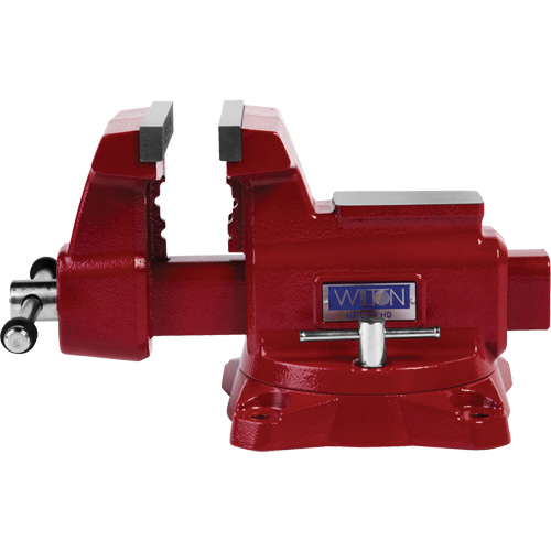 Utility HD Bench Vise, 6-1/2" Jaw Width, 4-1/4" Throat Depth Dufferin Supply