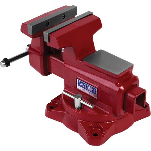 Utility HD Bench Vise, 6-1/2" Jaw Width, 4-1/4" Throat Depth Dufferin Supply
