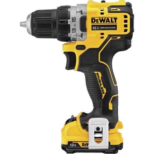Trousse de perceuse-visseuse avec moteur sans brosse Xtreme, Lithium-ion, 12 V, Mandrin 3/8", Couple 250 UWO Dufferin Supply