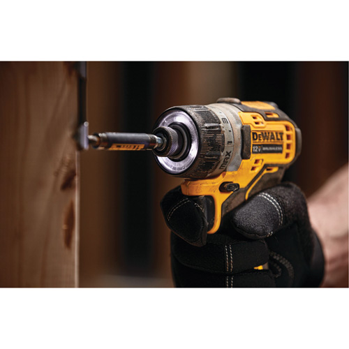 Xtreme Brushless Screwdriver (Tool Only), 1/4", 12 V, 200 UWO Max. Torque, Lithium-Ion Battery Dufferin Supply