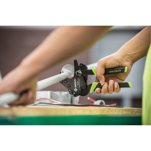 Cisaille &agrave; PVC &agrave; rochet ouverture rapide, Capacit&eacute; de 1-5/8" Dufferin Supply